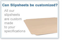 photo describing how slipsheets from Marvatex are custom made